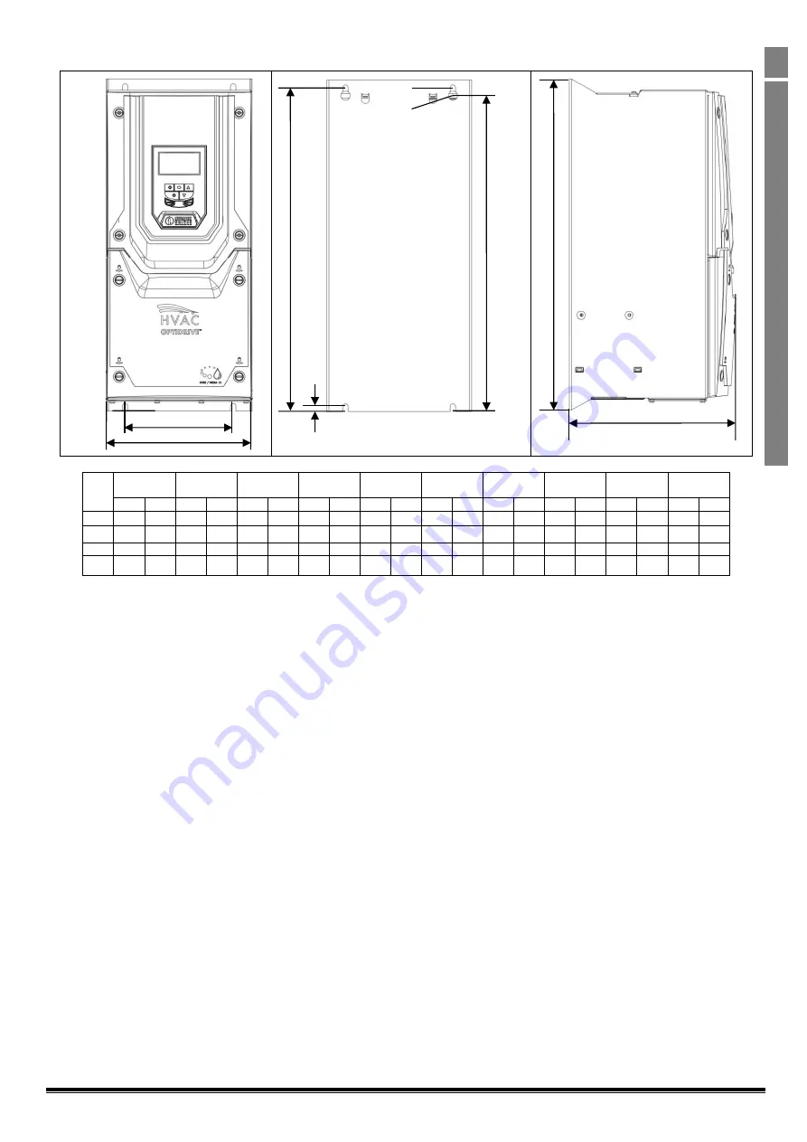 Invertek Drives Optidrive ODV-2-22010-1HF12-SC User Manual Download Page 13