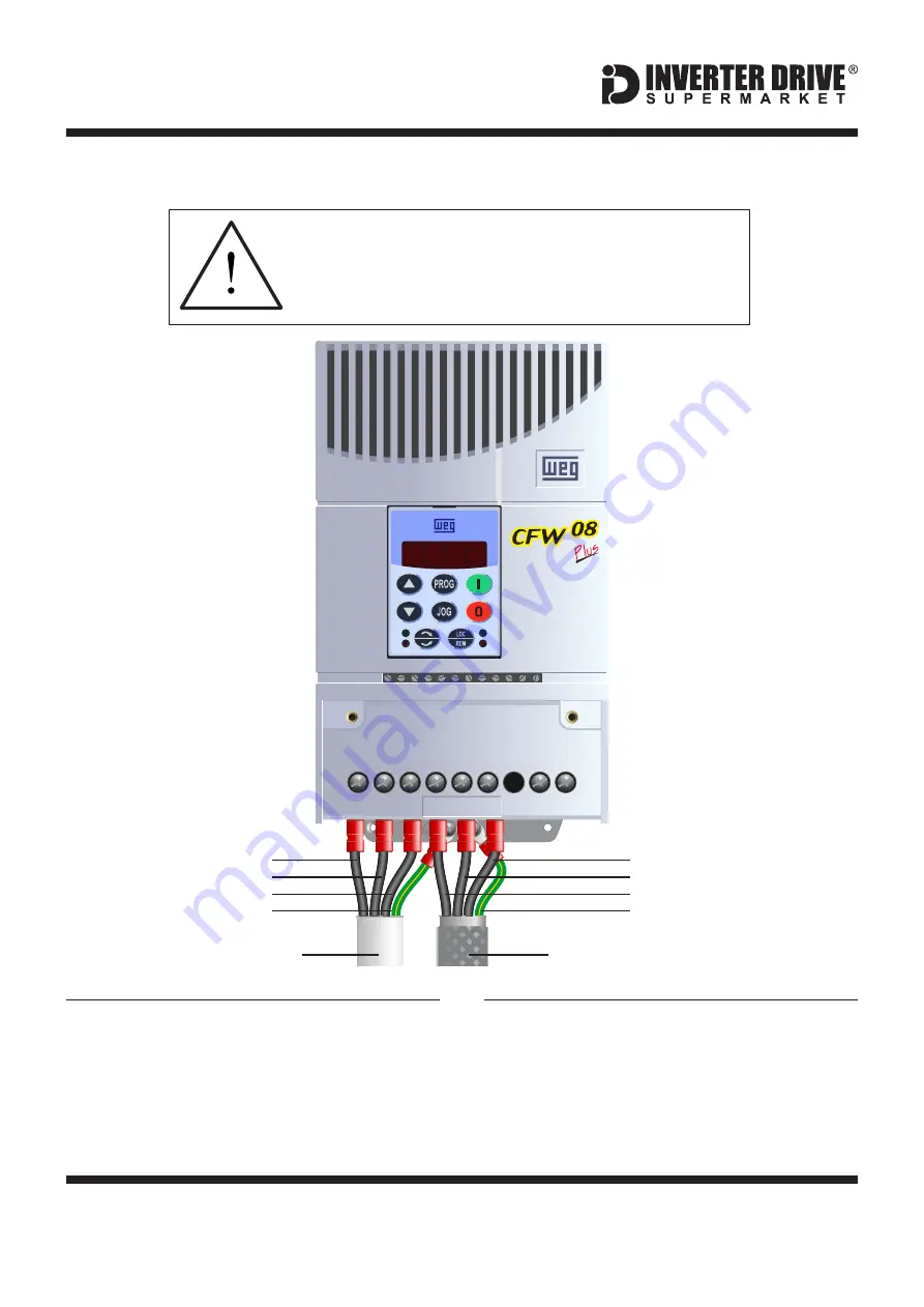 Inverter Drive CFW-08 Easy Start Manual Download Page 4