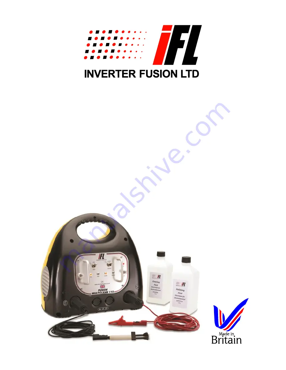 Inverter Fusion Fusion MultiClean Operating Instructions Download Page 1