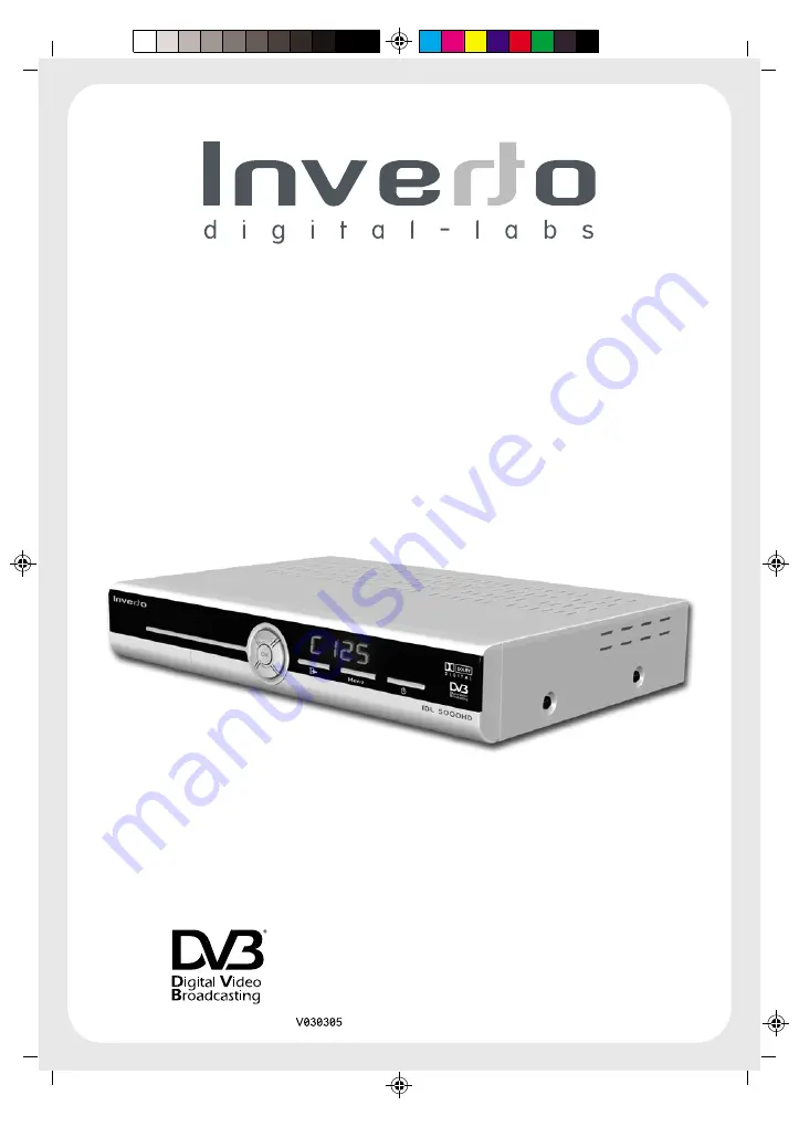 Inverto IDL-5000HD Скачать руководство пользователя страница 1