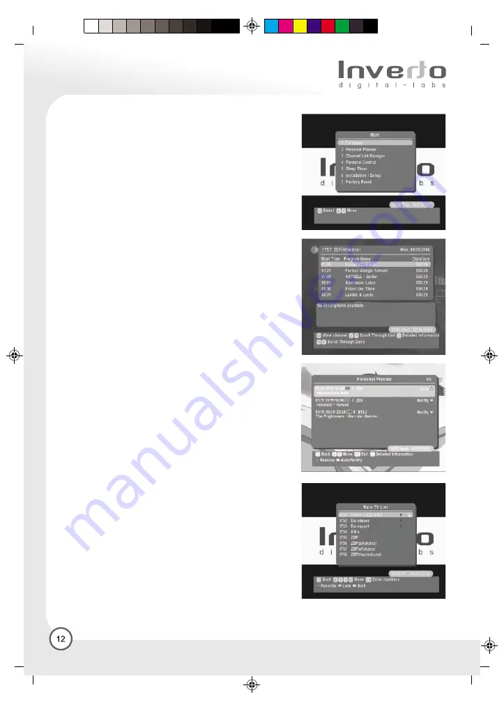 Inverto IDL-5000HD User Manual Download Page 12