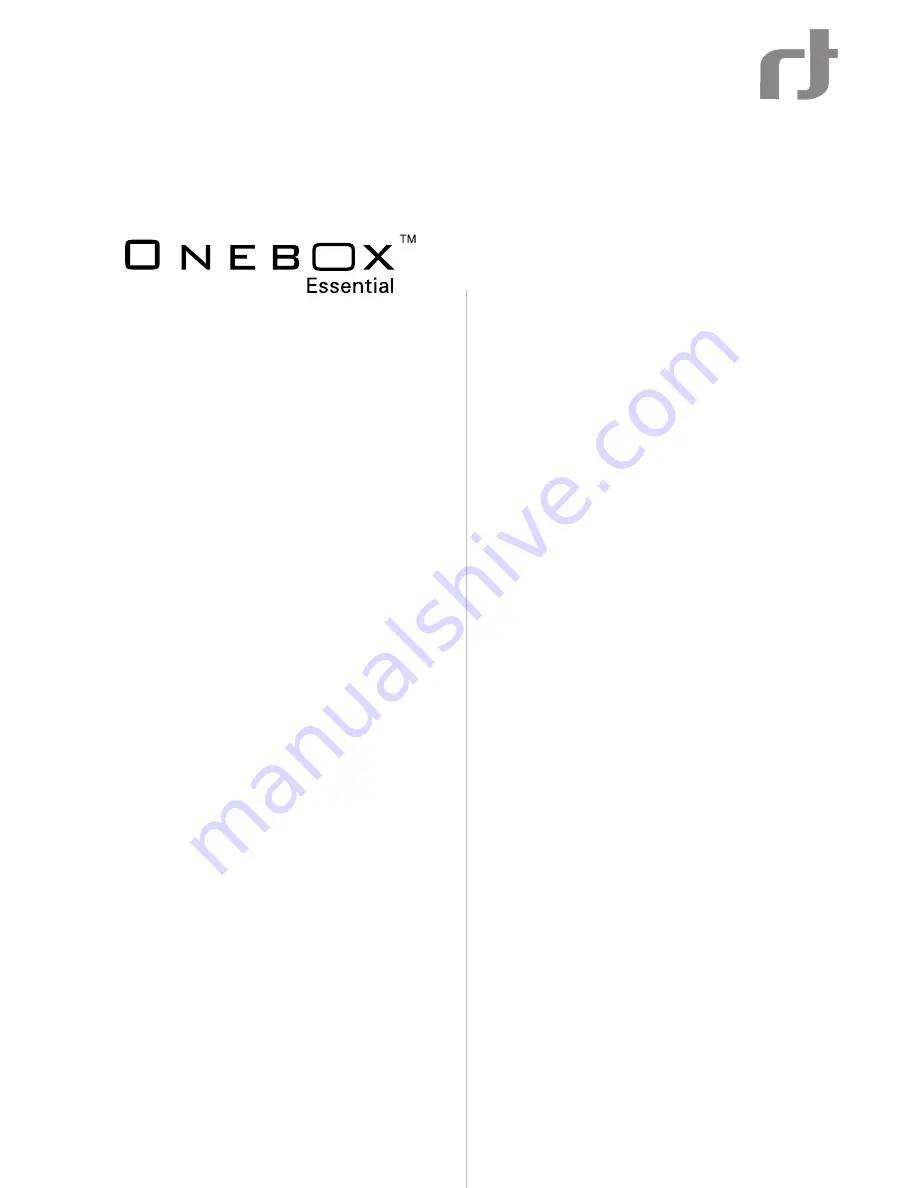 Inverto Onebox Essential 3650s User Manual Download Page 34