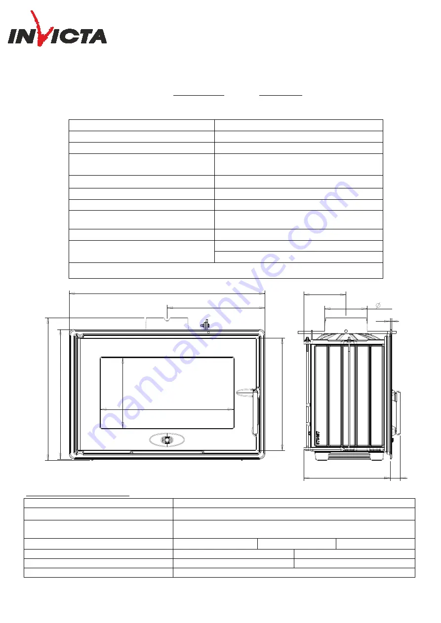 Invicta 6771 75 Specific User And Installation Manual Download Page 2