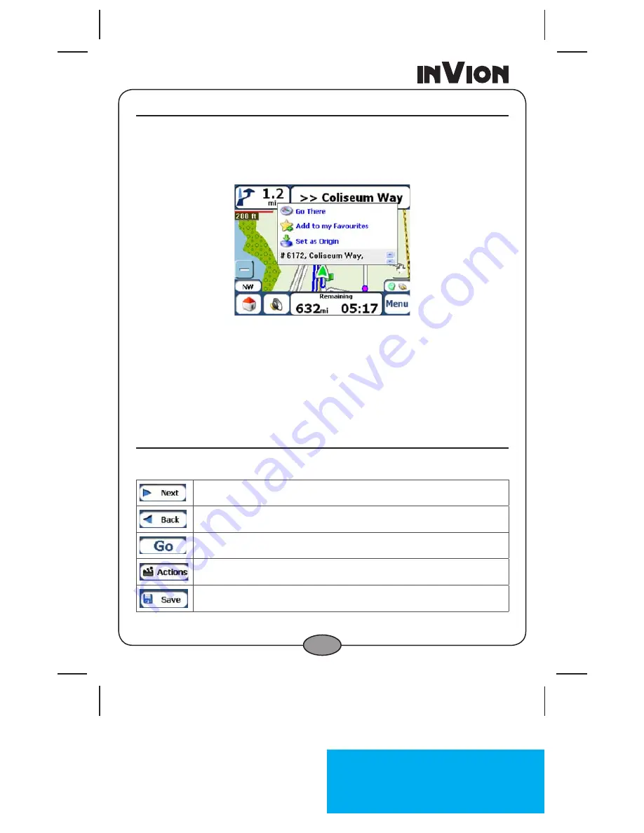 Invion GPS-3V1 Instruction Manual Download Page 16