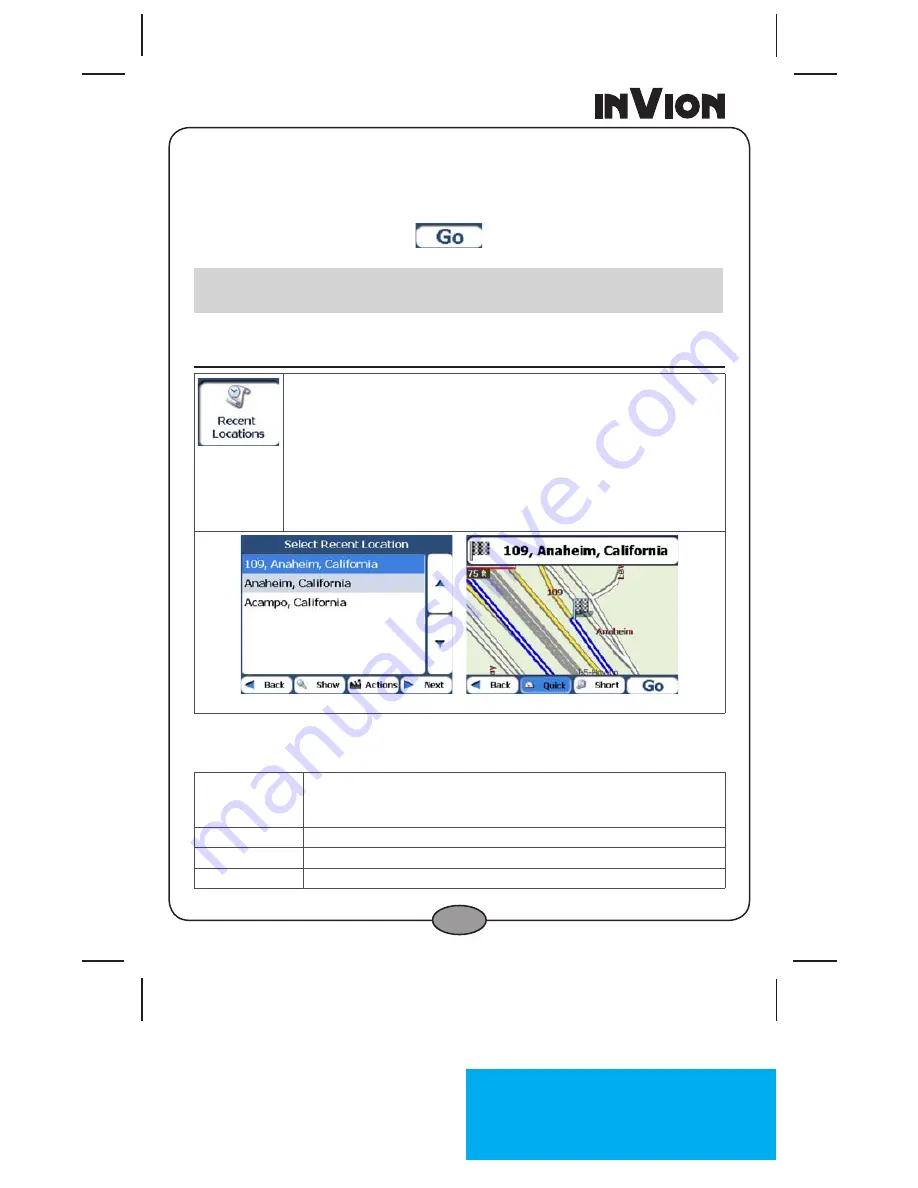 Invion GPS-3V1 Instruction Manual Download Page 22