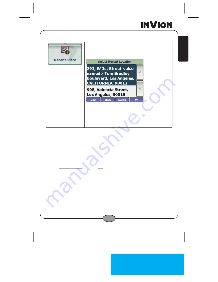 Invion GPS-3V506-IUS Instruction Manual Download Page 22