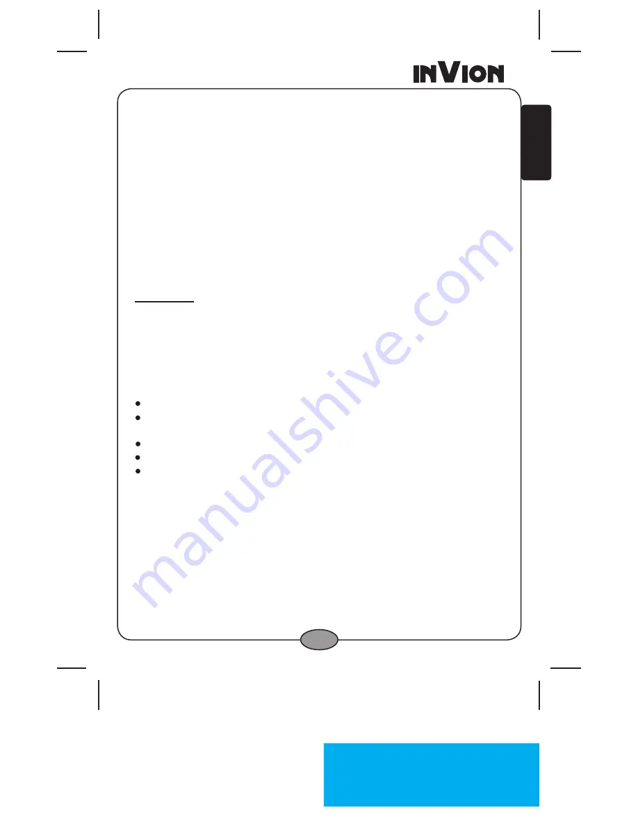 Invion GPS-4V506-IUS Instruction Manual Download Page 2