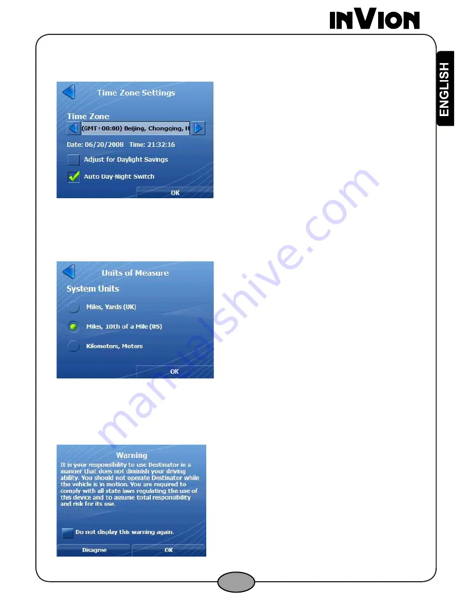 Invion GPS-4V606-IUS Instruction Manual Download Page 8