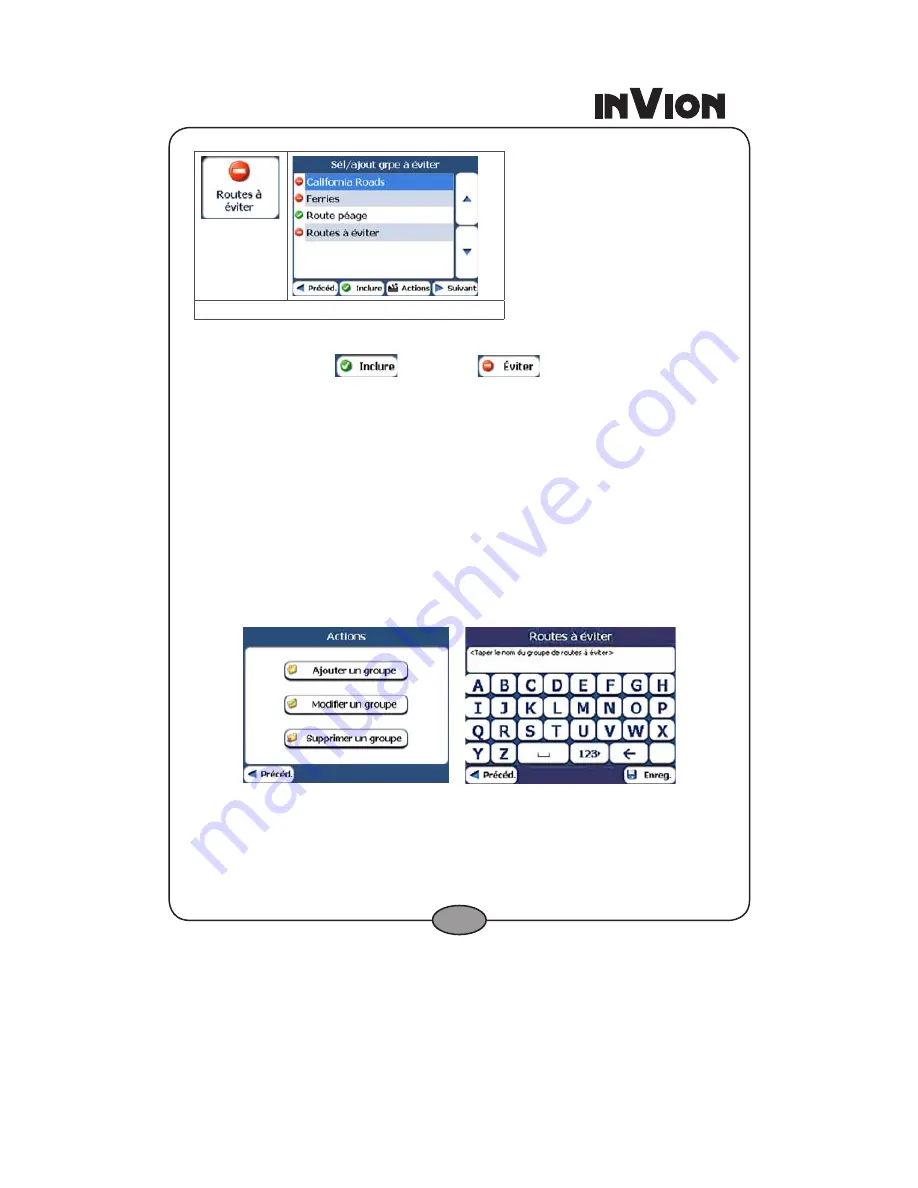 Invion GPS-5V1 Instruction Manual Download Page 151