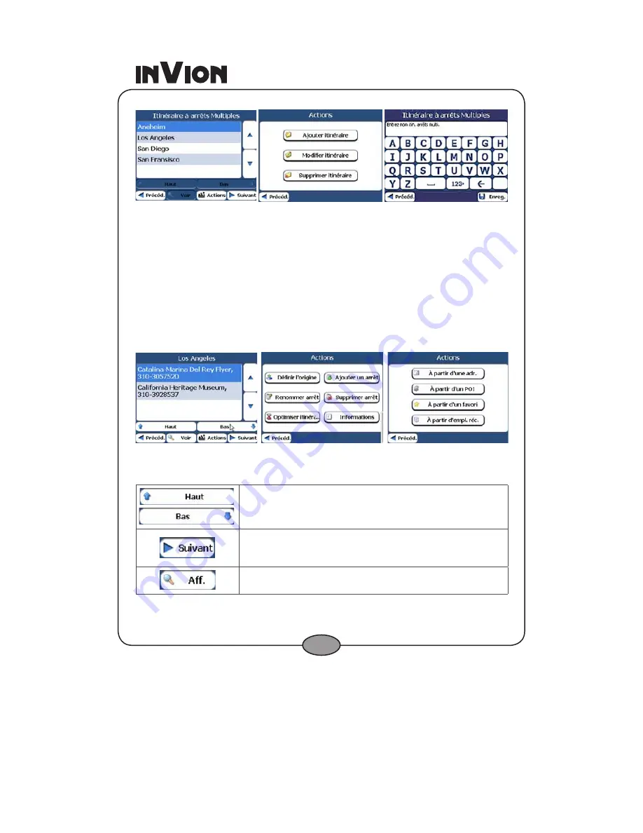 Invion GPS-5V1 Instruction Manual Download Page 158