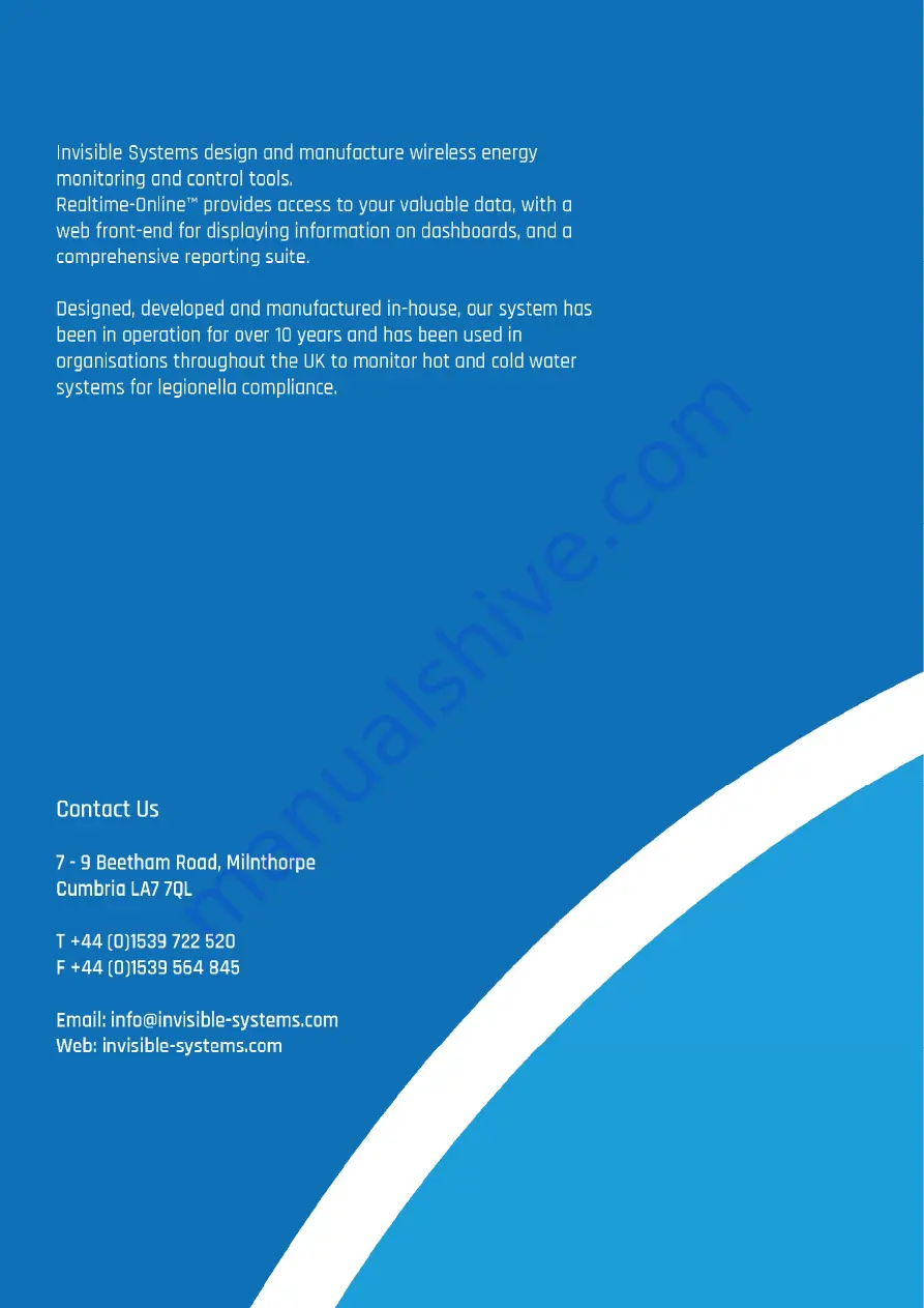 Invisible systems QC0153 Operational Manual Download Page 25