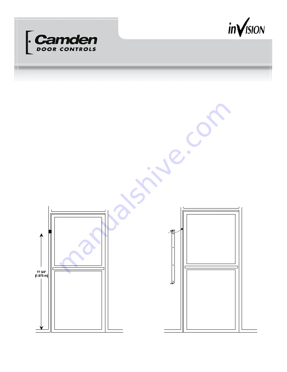 Invision CV-EX36 Installation Instructions Download Page 1