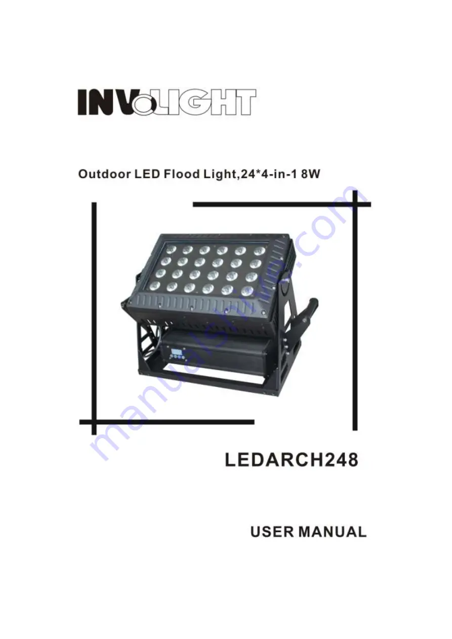 involight LEDARCH248 User Manual Download Page 1