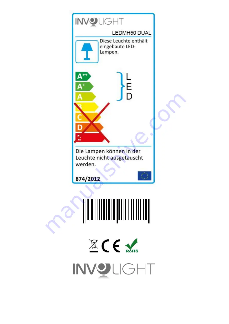 involight LEDMH50 DUAL Скачать руководство пользователя страница 21