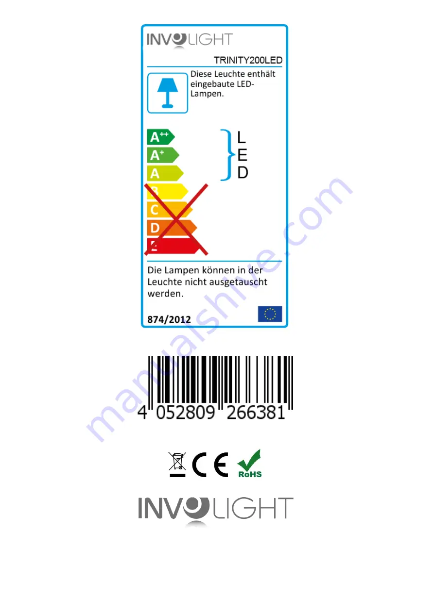 involight TRINITY200LED V.2 Скачать руководство пользователя страница 21