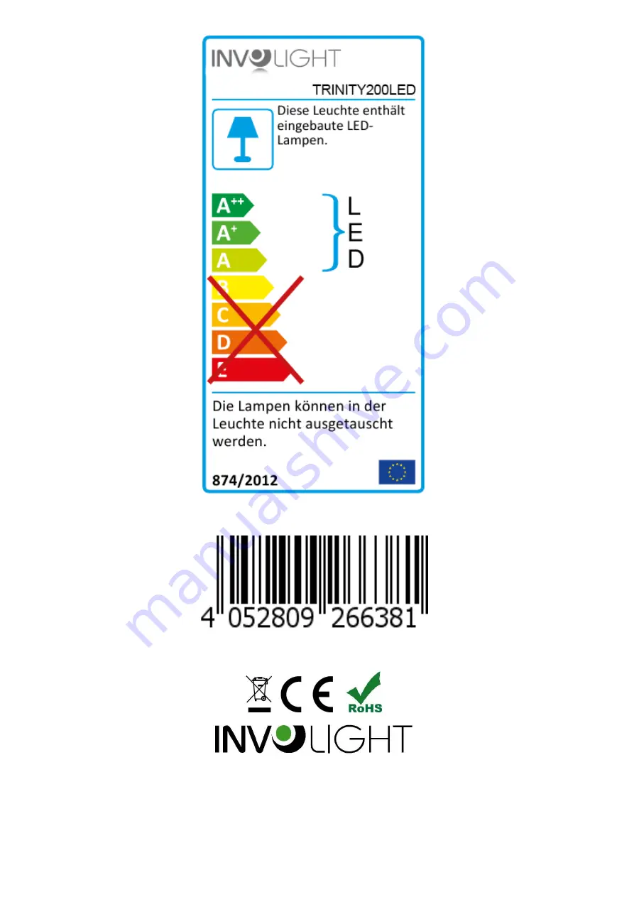 involight TRINITY200LED V.2 User Manual Download Page 61