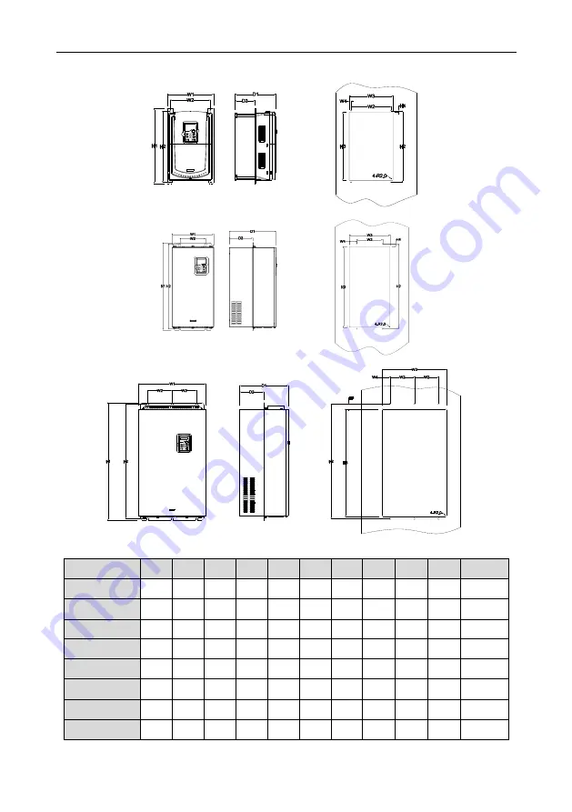 INVT Goodrive GD300-19-004G-4 Скачать руководство пользователя страница 238