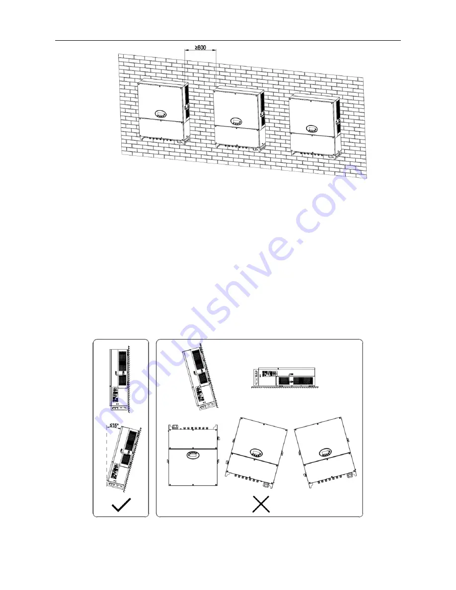 INVT Photovoltaic Grid-connected Inverter Operation Manual Download Page 23