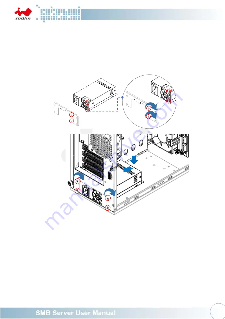 InWin IW-MS08 User Manual Download Page 19