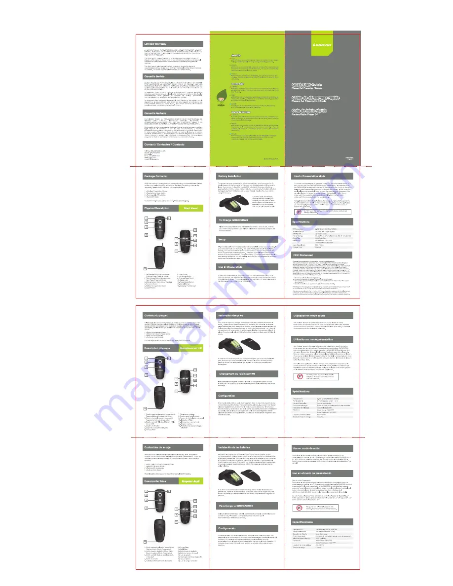 IOGear GME422RW6 Quick Start Manual Download Page 1