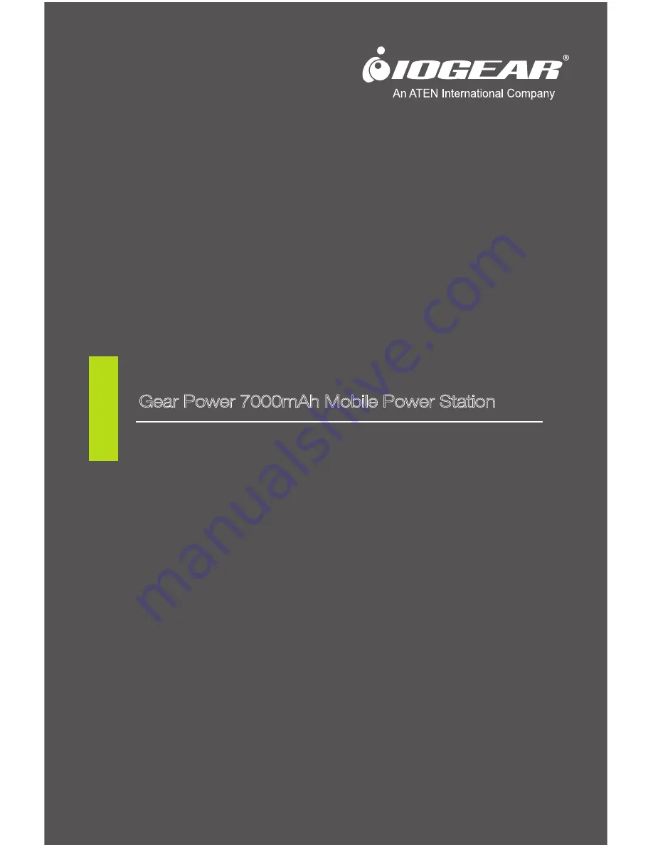 IOGear GMP7K Quick Start Manual Download Page 1