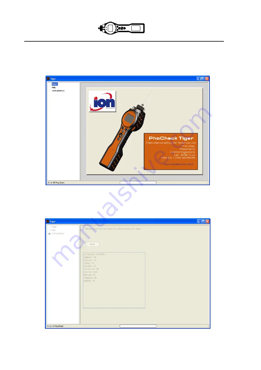 ion science PhoCheck TIGER User Manual Download Page 18