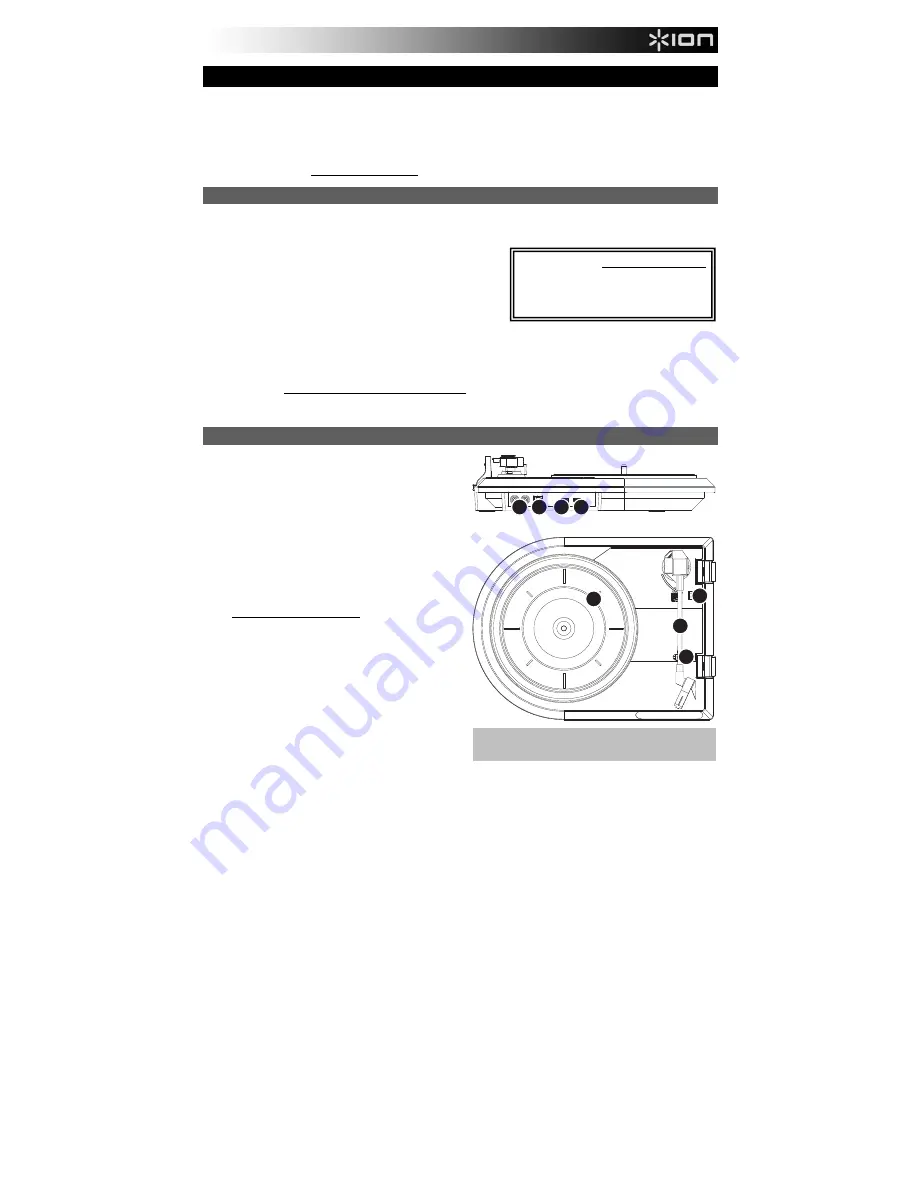 ION 0812715011406 Quick Start Manual Download Page 11