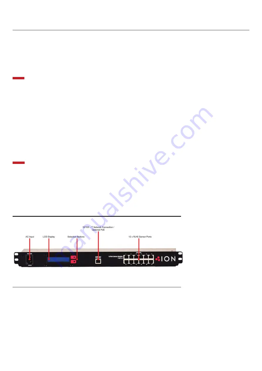 ION F-SP 12 Quick Start Manual Download Page 4