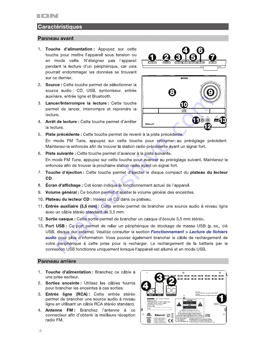 ION iAS01 Скачать руководство пользователя страница 18