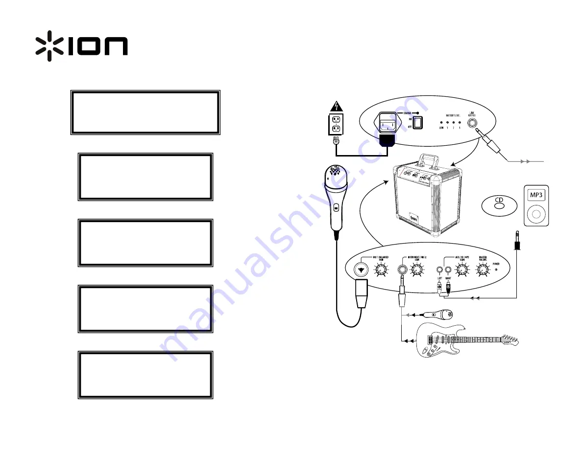 ION iPA02 Скачать руководство пользователя страница 1