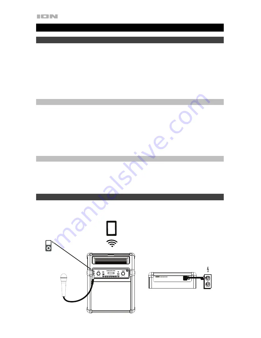 ION Karaoke Star Quick Start Manual Download Page 14