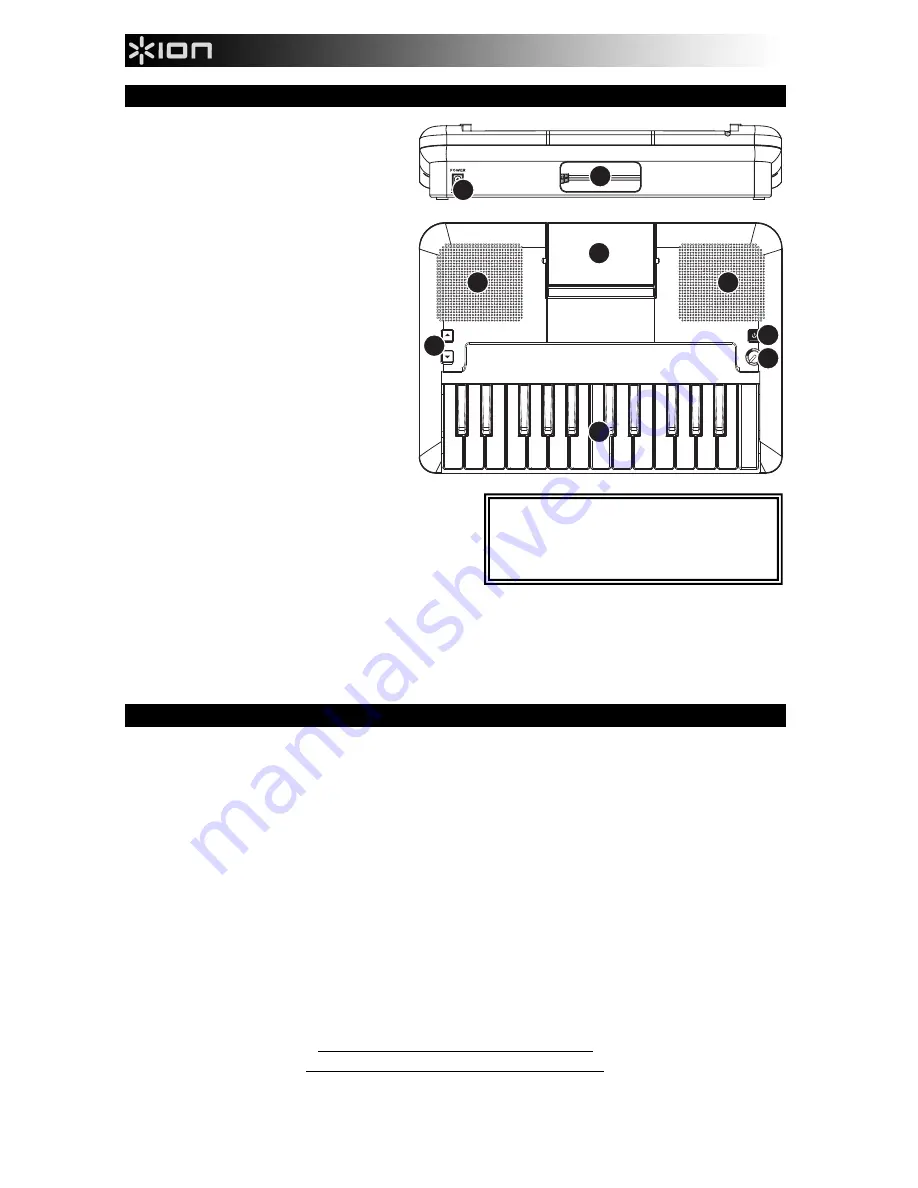 ION piano apprentice Скачать руководство пользователя страница 8