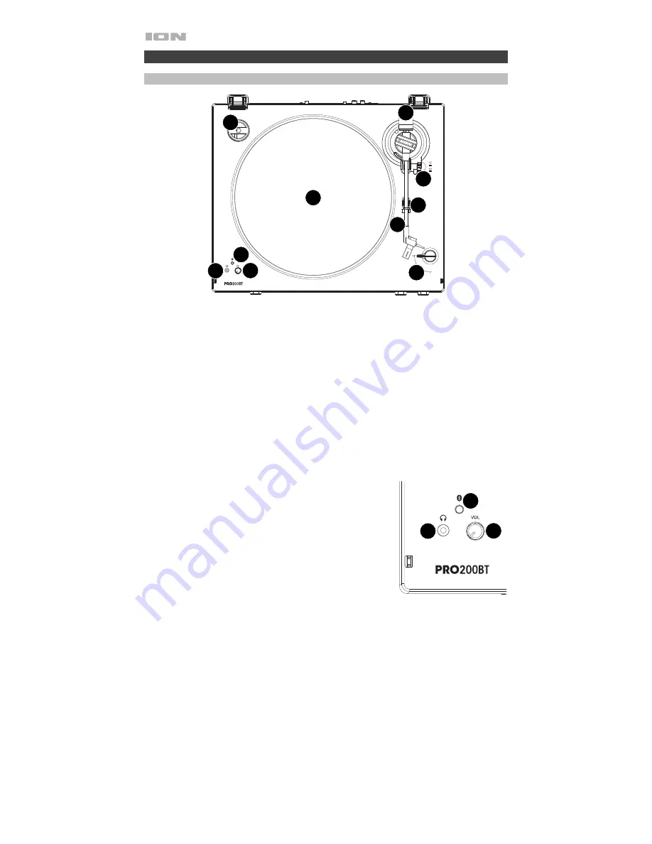 ION PRO200BT Quick Start Manual Download Page 18