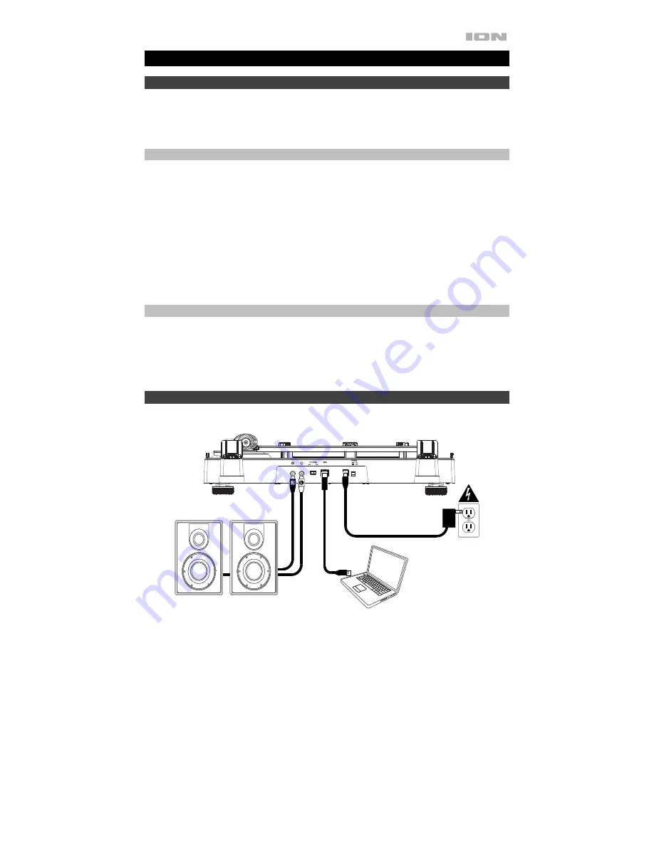 ION PRO200BT Quick Start Manual Download Page 31