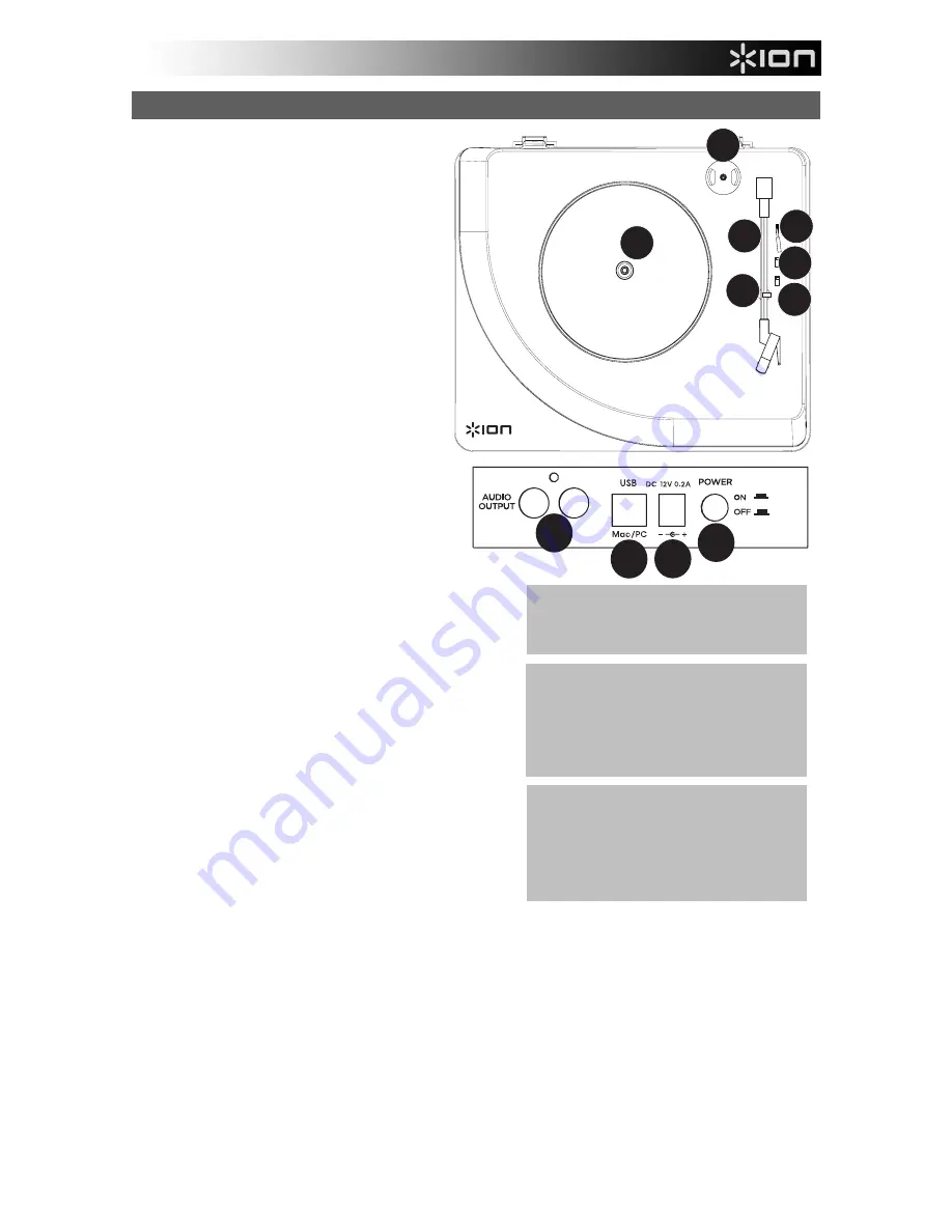 ION PURE LP Quick Start Manual Download Page 11