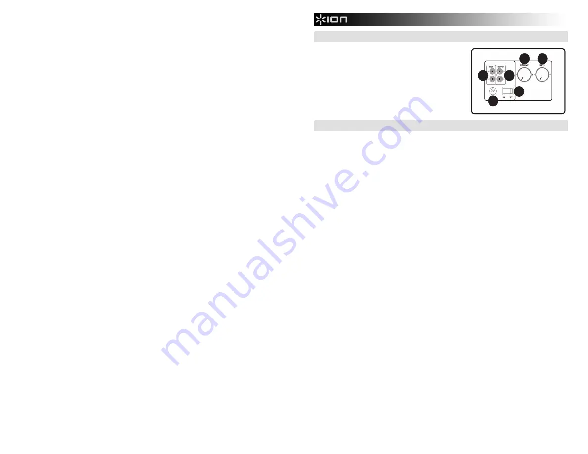 ION Sound Lounge Quick Start Manual Download Page 6