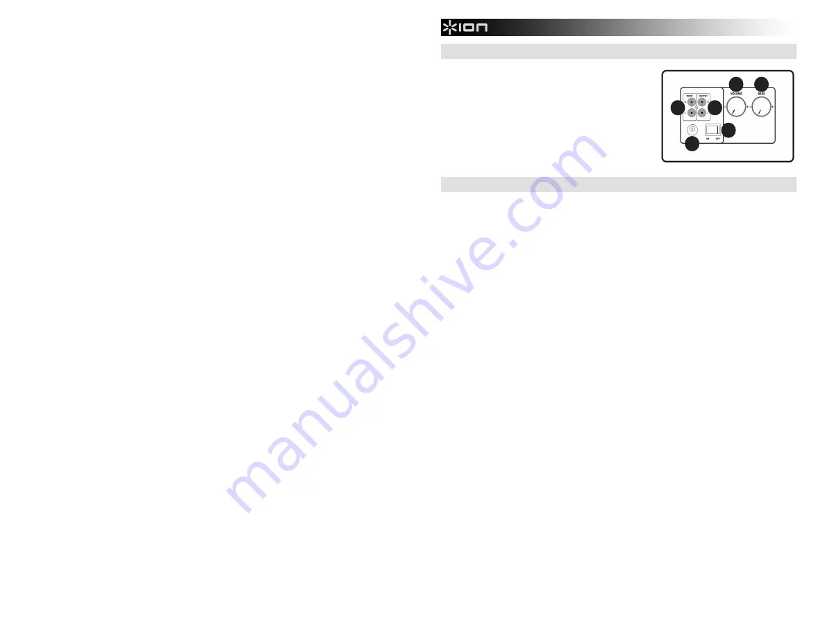 ION Sound Lounge Quick Start Manual Download Page 8