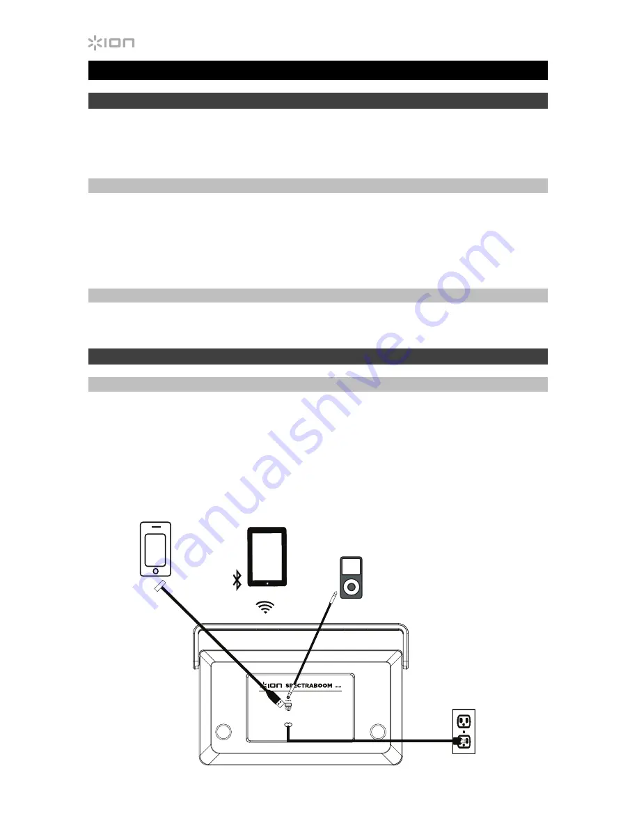 ION Spectraboom Quick Start Manual Download Page 8