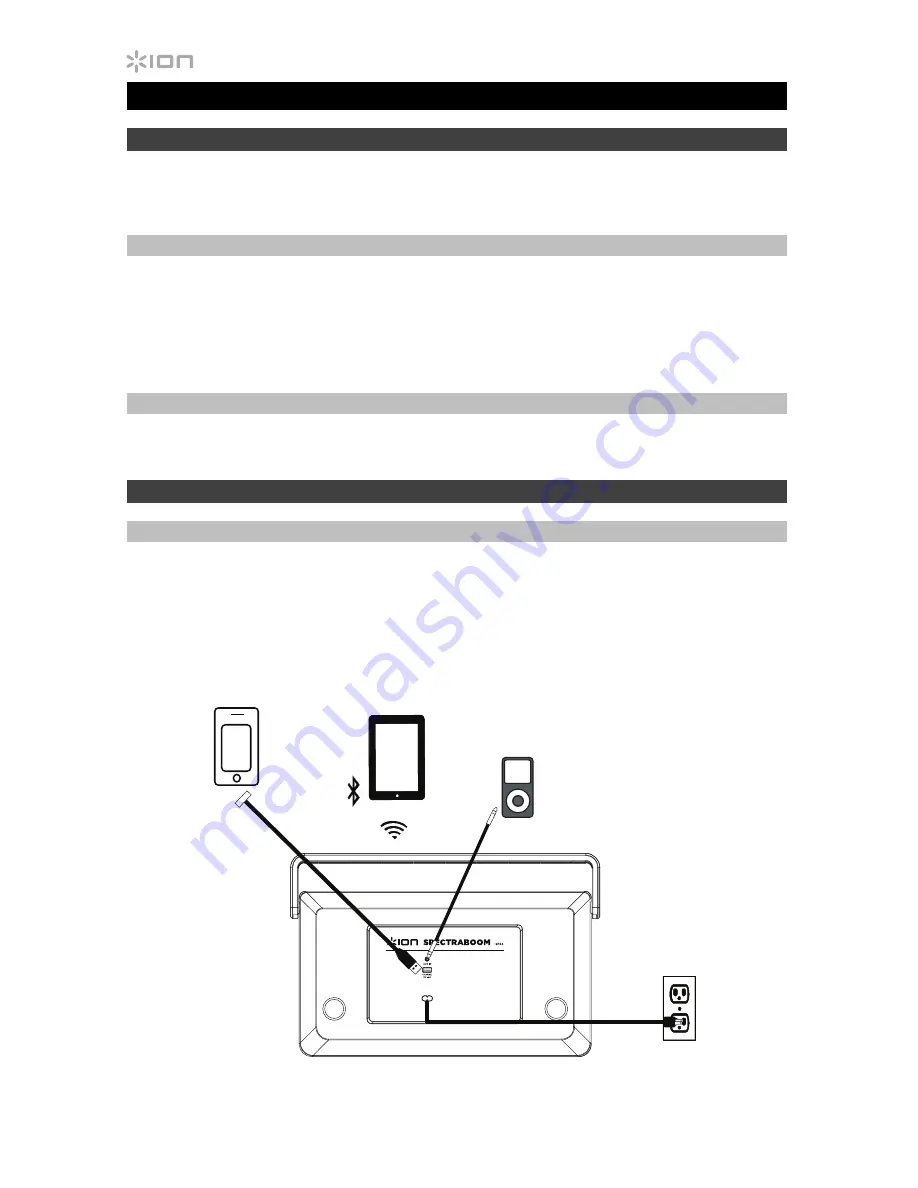 ION Spectraboom Quick Start Manual Download Page 14