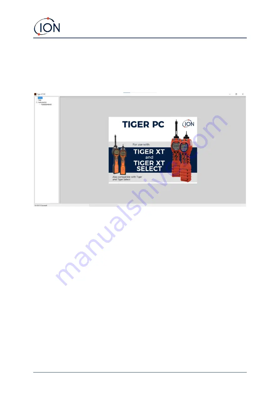 ION TIGER XT Select Instrument User Manual Download Page 30