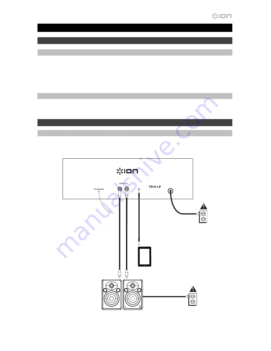 ION Trio LP Quick Start Manual Download Page 15