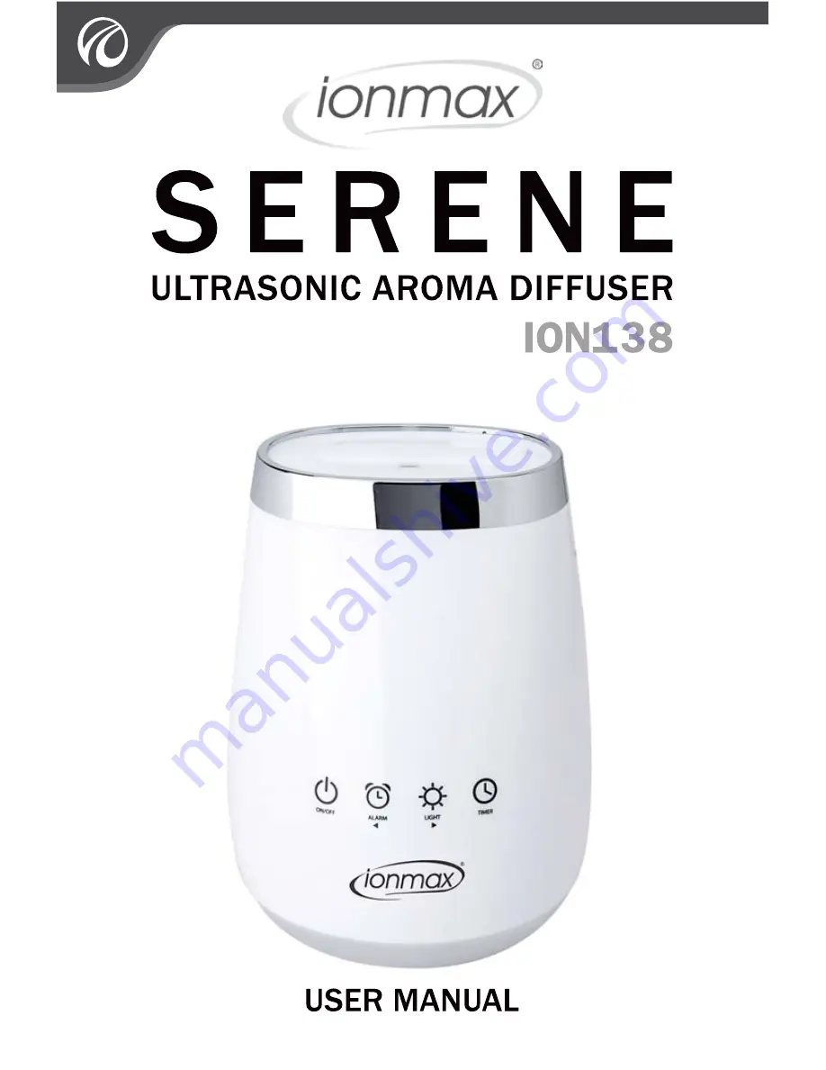 ionmax SERENE ION138 User Manual Download Page 1