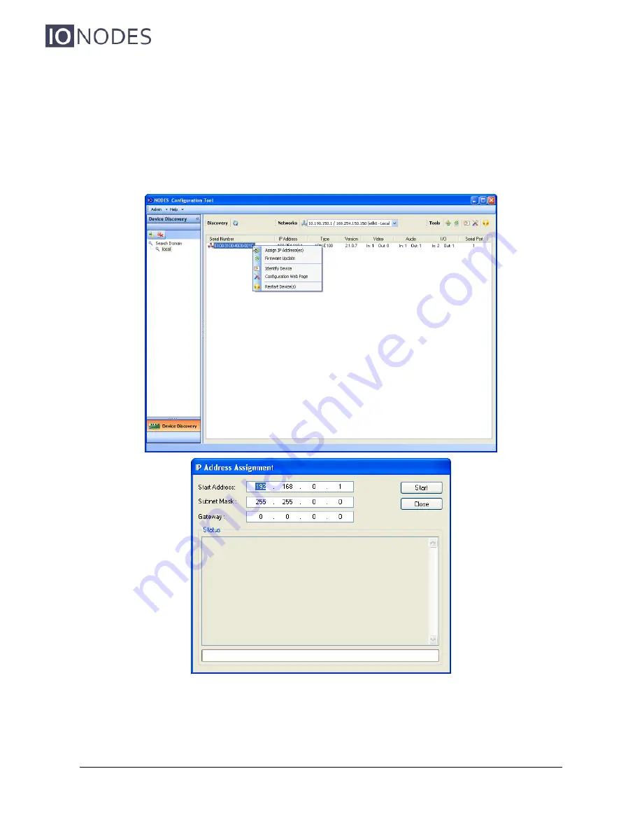 IONODES ION-R100 User Manual Download Page 16