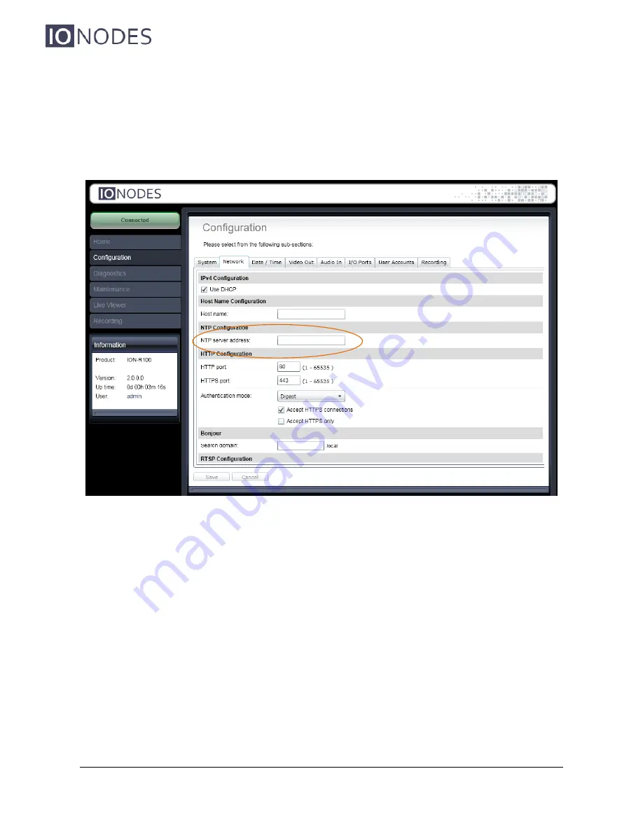 IONODES ION-R100 User Manual Download Page 18