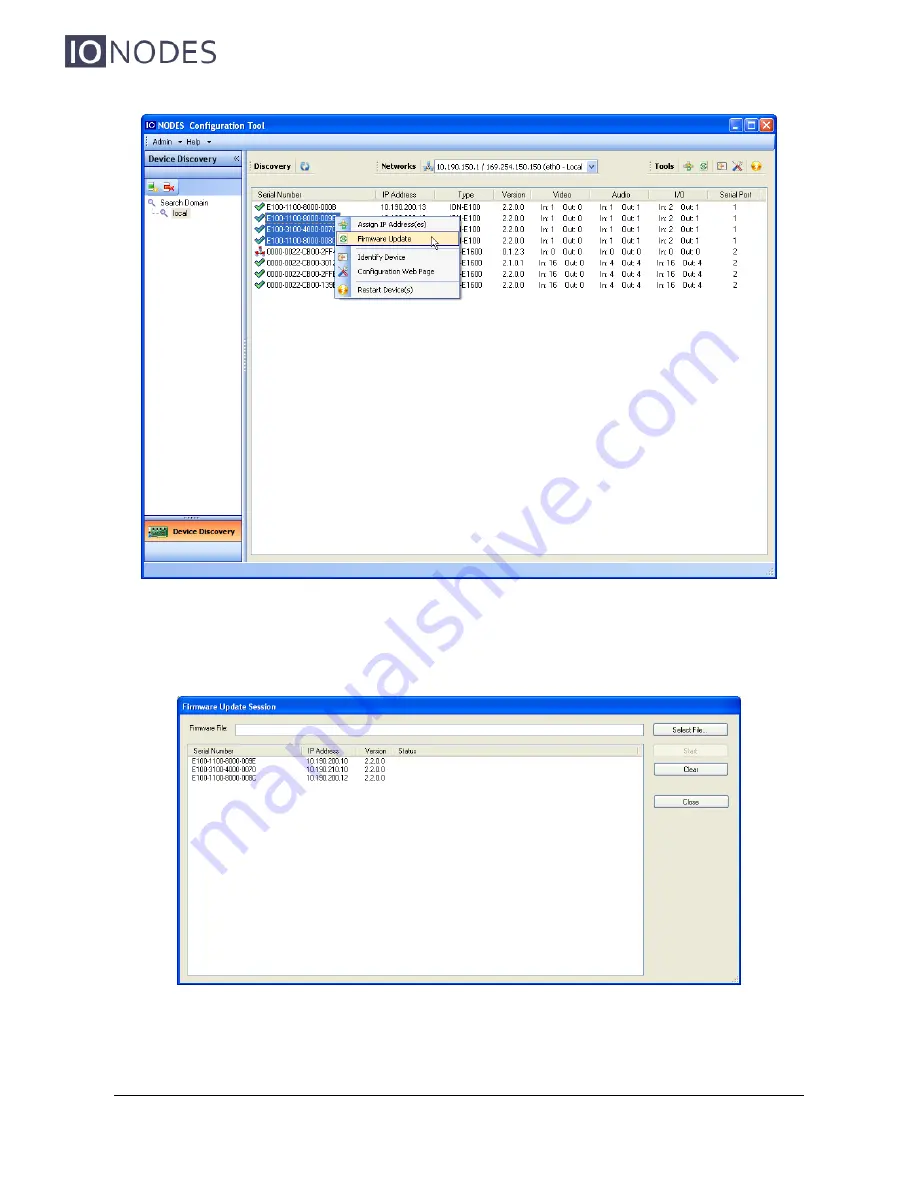 IONODES ION-R100 User Manual Download Page 30