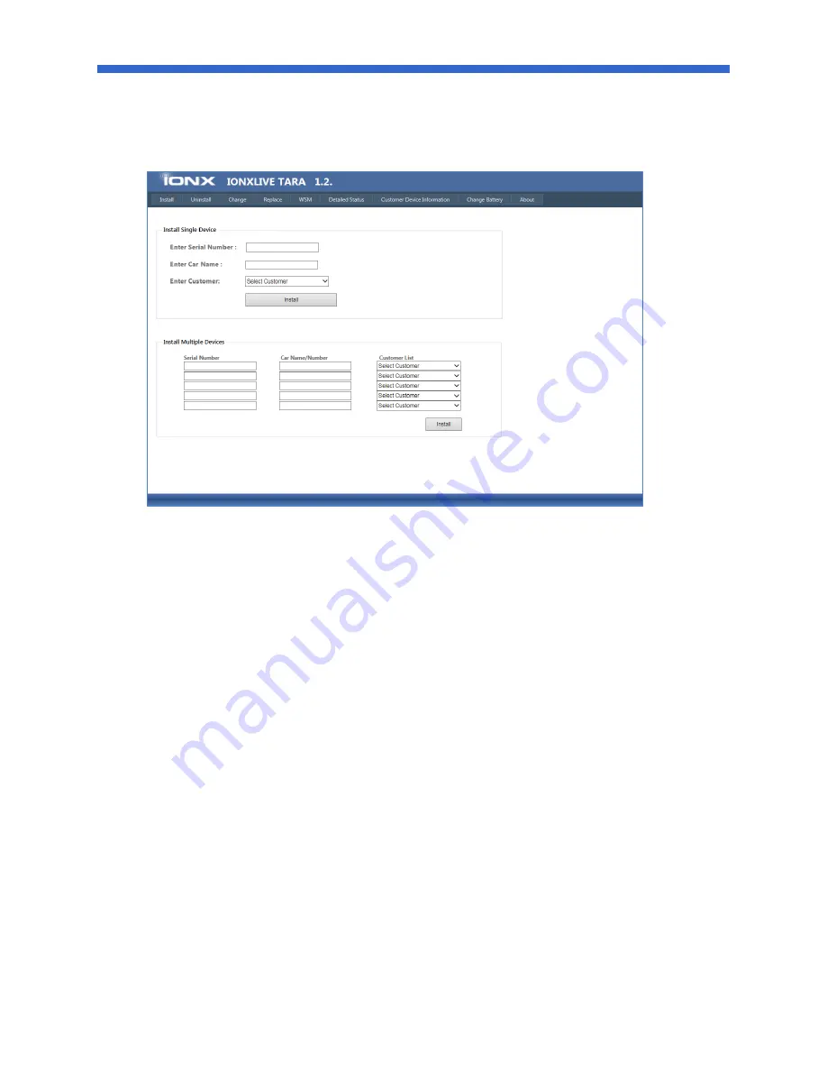 Ionx CMU-E4S Installation Manuals Download Page 8