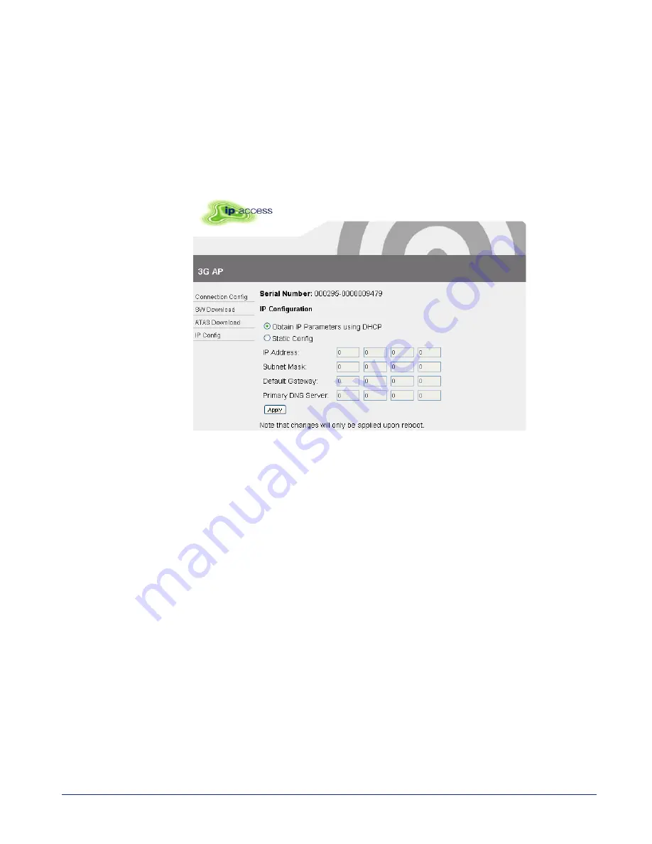 Ip.Access nano3G 217A Installation Manual Download Page 43