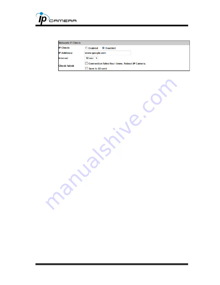 IP Camera CL-15BMX User Manual Download Page 57