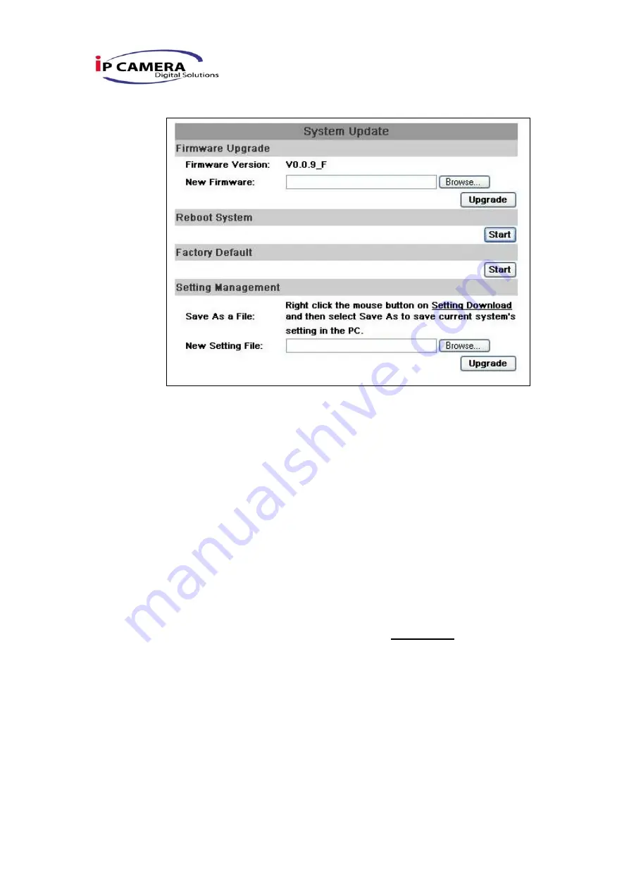 IP Camera IPw-TX264 User Manual Download Page 20