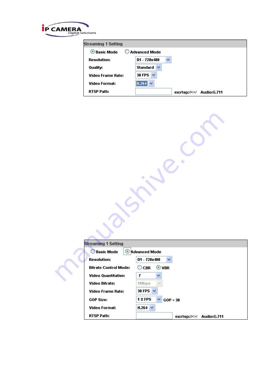 IP Camera IPw-TX264 User Manual Download Page 28